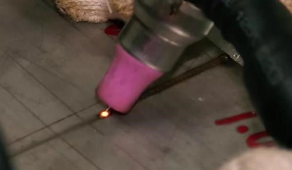 HS-ADS02智能精密冷焊机1.0板材单点焊接演示